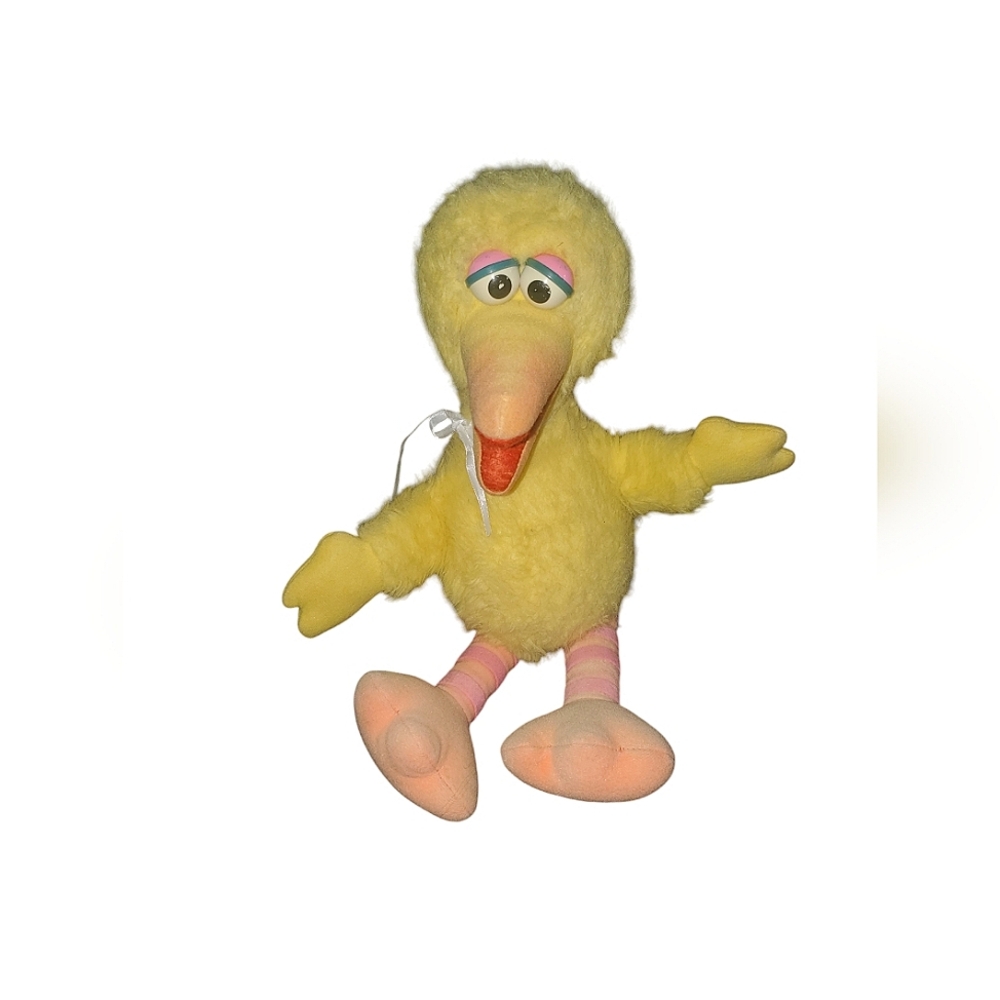 Vintage Playskool Sesame Street big bird plush